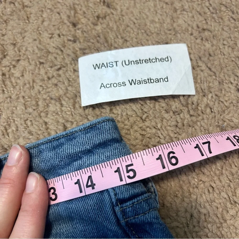 Old Navy | High Rise OG Straight Leg Distressed Jeans Women’s Size 8 - Picture 10 of 12